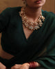 Indian gold wedding necklace for bride